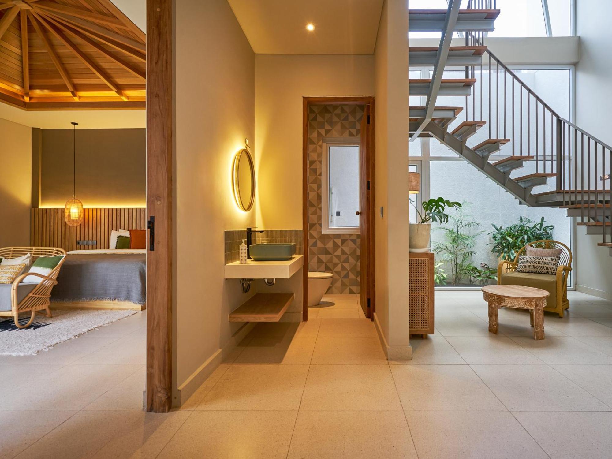 Luna Ola Villa Berawa Canggu  Luaran gambar