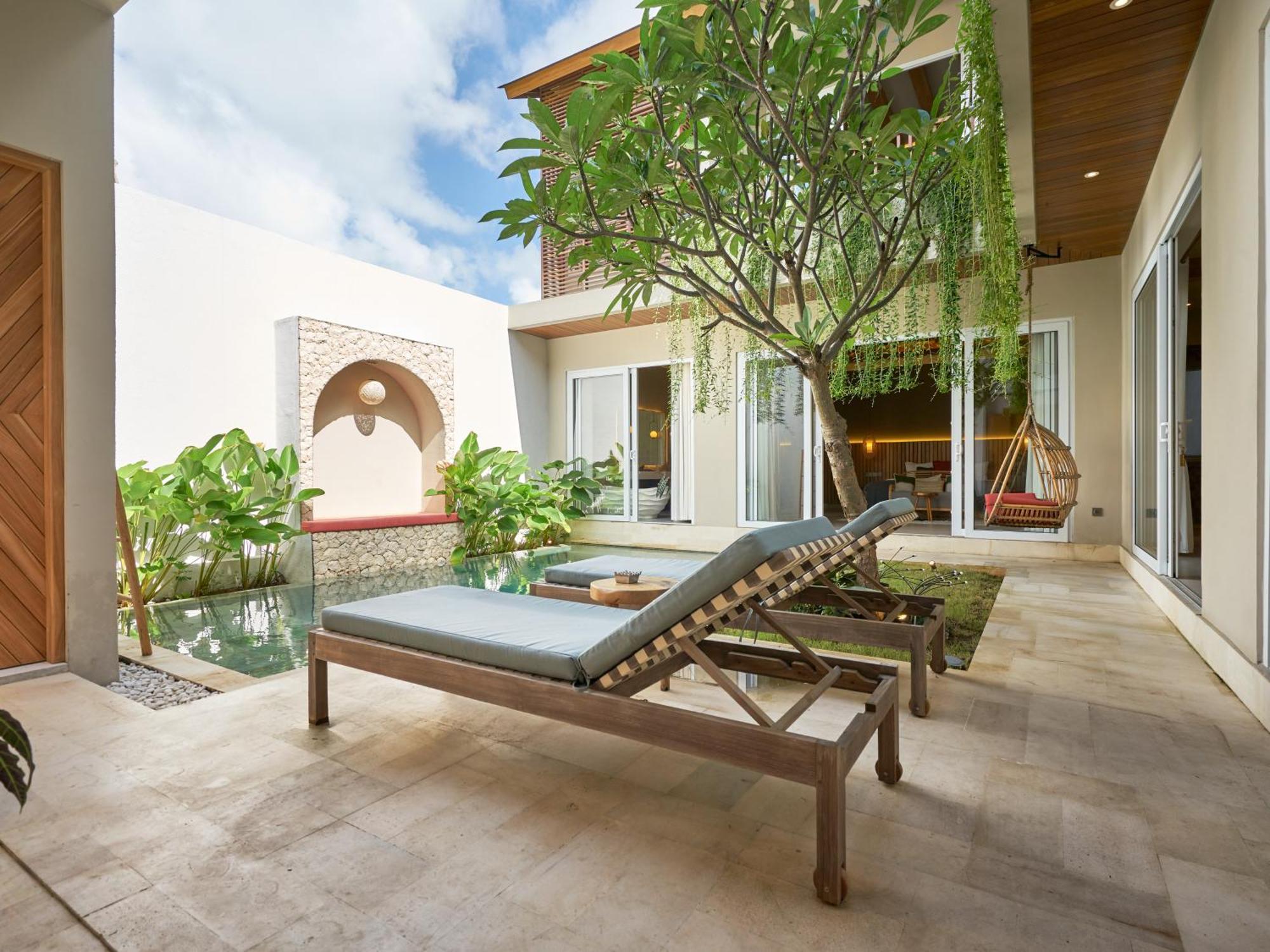 Luna Ola Villa Berawa Canggu  Luaran gambar