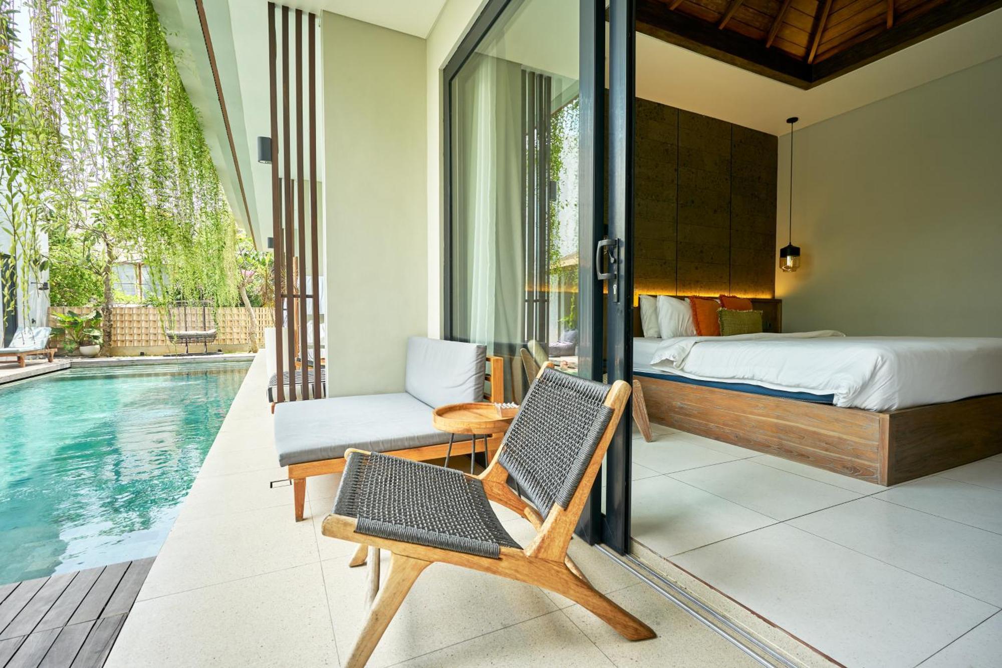 Luna Ola Villa Berawa Canggu  Luaran gambar