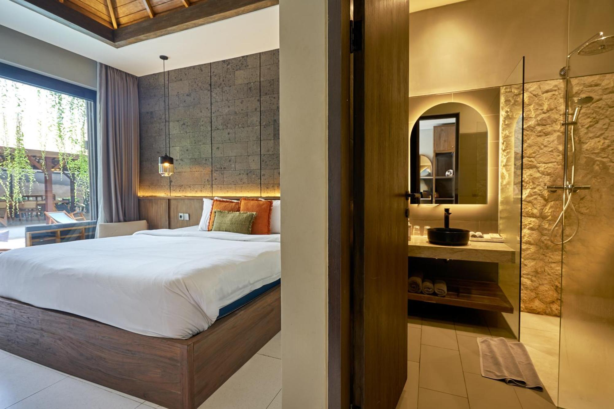 Luna Ola Villa Berawa Canggu  Luaran gambar